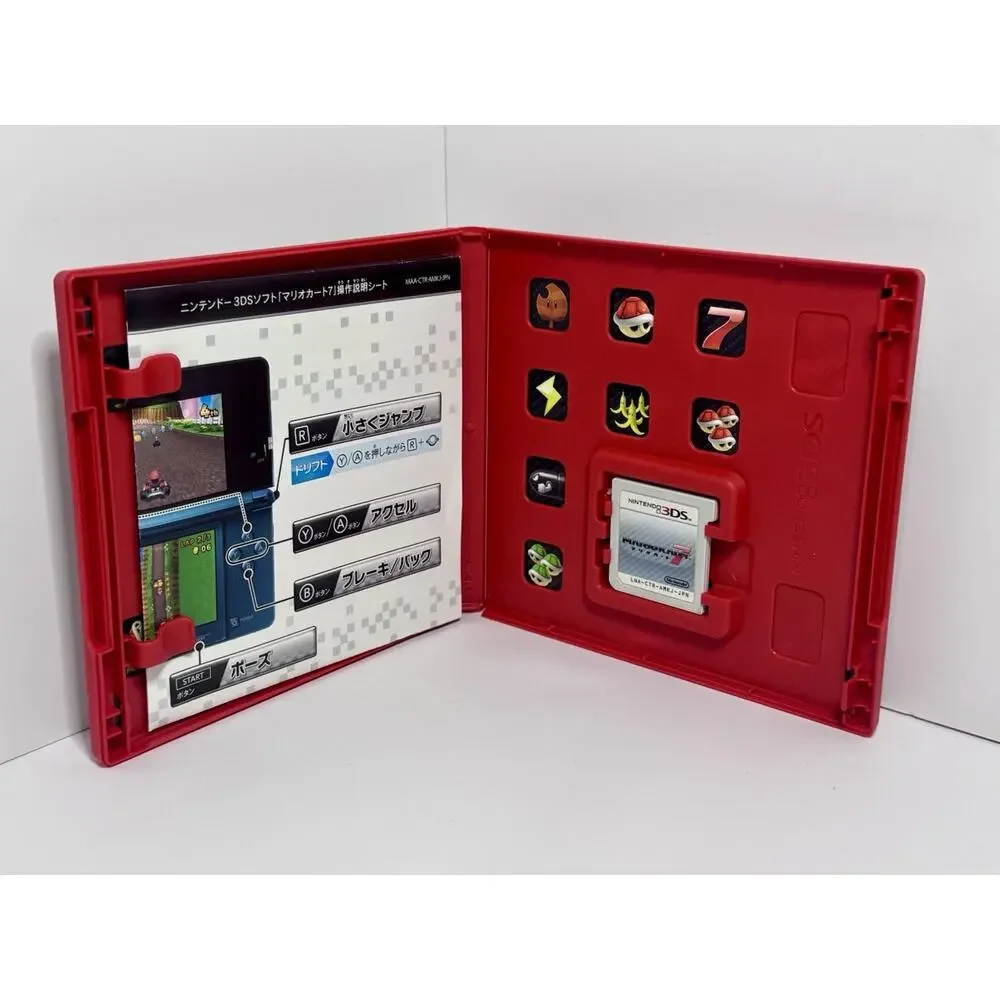Nintendo 3DS Mario Kart 7 With Case Japanese Version